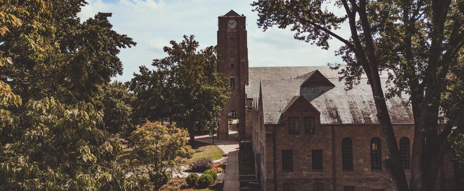 city with clock tower